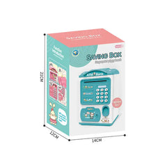 Piggy Bank Money Saving Box with Fingerprint